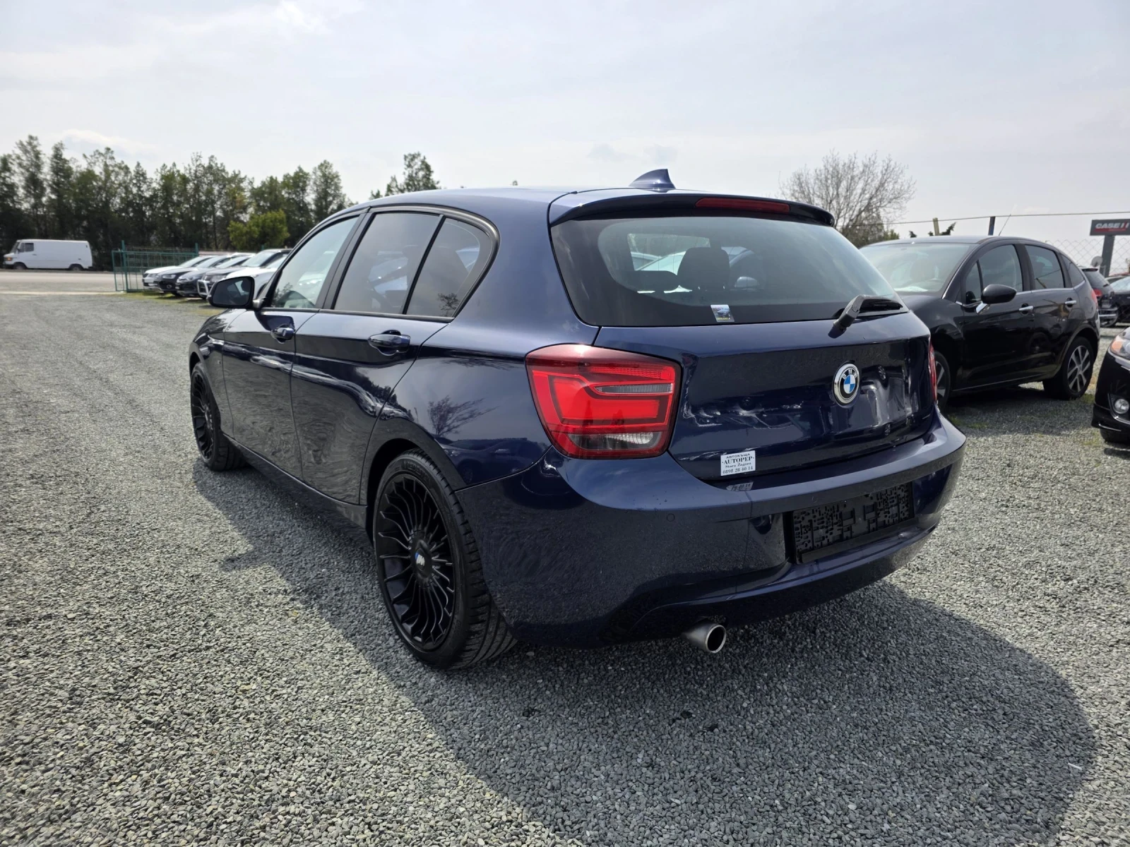 BMW 116 Нави кожа , снимка 7 - Автомобили и джипове - 54180070