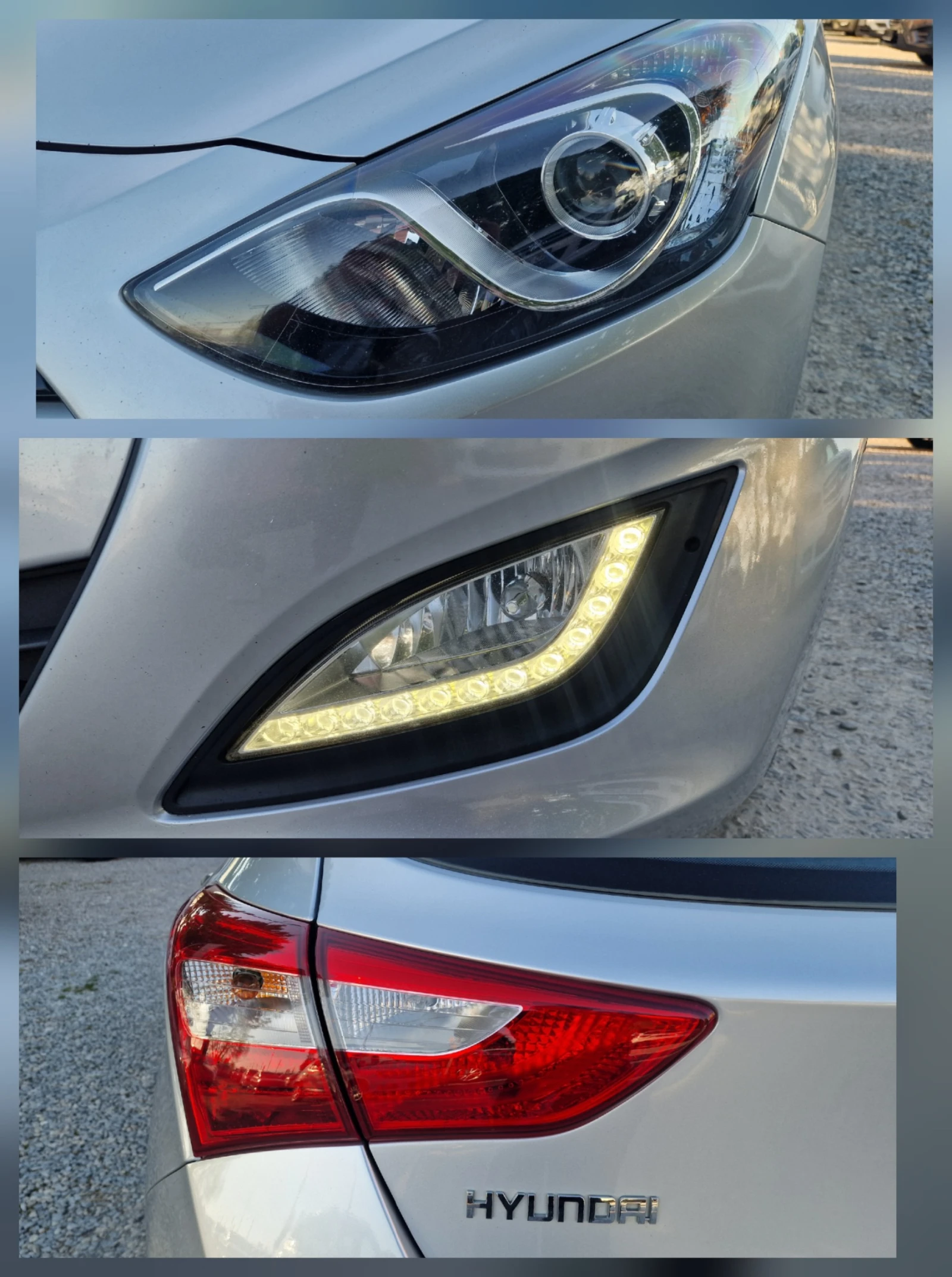 Hyundai I30 1.4CRDI-90k.s-6sk-LED-EURO 5, снимка 15 - Автомобили и джипове - 54443516