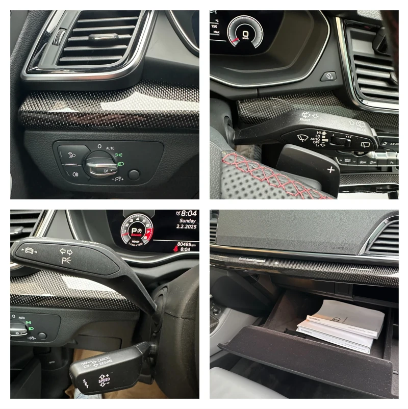 Audi SQ5 3.0 TFSI FACE, PANO, CARBON, снимка 14 - Автомобили и джипове - 51171071