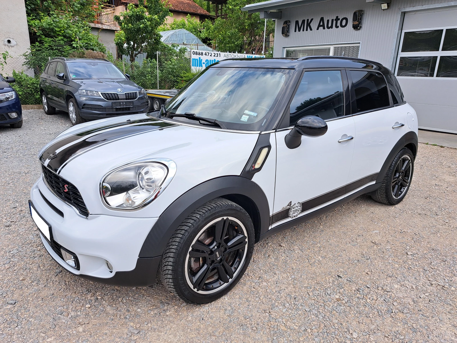 Mini Countryman S* 1.6i* АВТОМ* КЛИМА* КОЖА* NAVI* ПАРКТРОНИК, снимка 1
