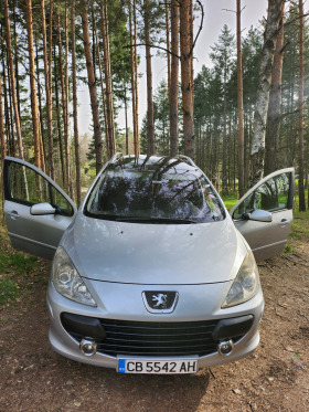 Обява за продажба на Peugeot 307 SW 136кс AVTOMATIK AI SIN, FACELIFT, 6+ 1, PANORAM ~7 400 лв. - изображение 1