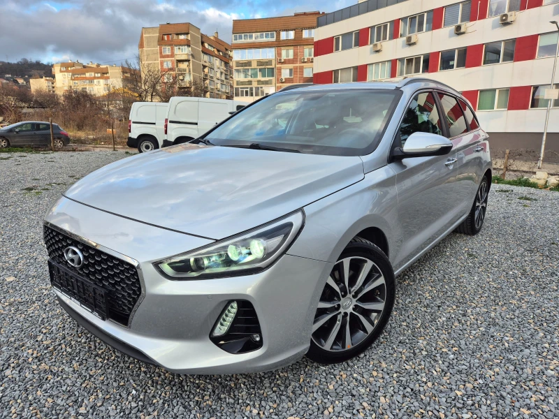 Hyundai I30 ГАРАНЦИЯ1.6 CRDi-136 K.S.-AVTOMAT-LED-KEYLESS-LINE, снимка 1 - Автомобили и джипове - 48443331