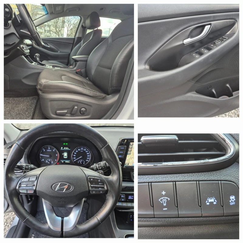 Hyundai I30 ГАРАНЦИЯ1.6 CRDi-136 K.S.-AVTOMAT-LED-KEYLESS-LINE, снимка 12 - Автомобили и джипове - 48443331