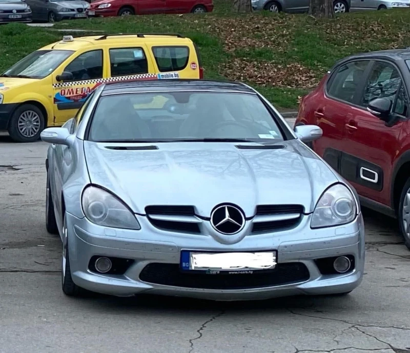 Mercedes-Benz SLK Mercedes-Benz SLK 200 AMG KOMPRESSOR, снимка 1 - Автомобили и джипове - 48962278