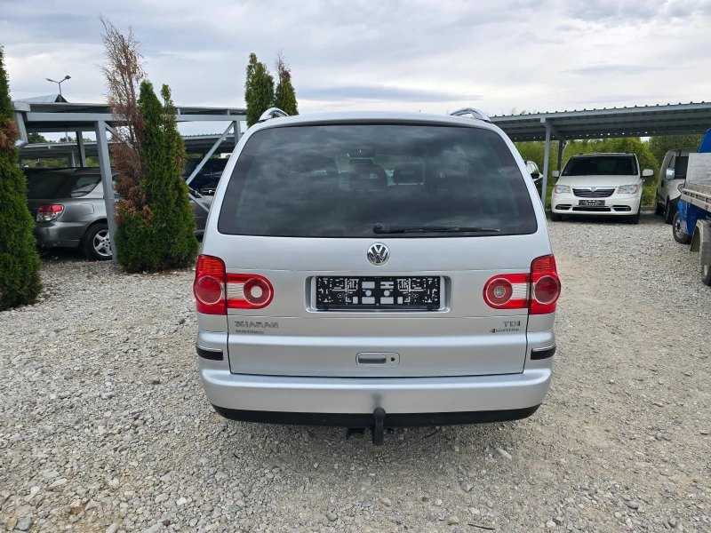 VW Sharan 1.9TDI 4X4 ! ! КЛИМАТРОНИК , снимка 4 - Автомобили и джипове - 51767837