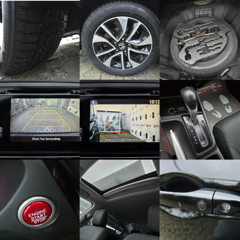 Honda Civic 1.8i-141кс= АВТОМАТ= FACE= 2XCAMERA= KEYLESS, снимка 17 - Автомобили и джипове - 53500157