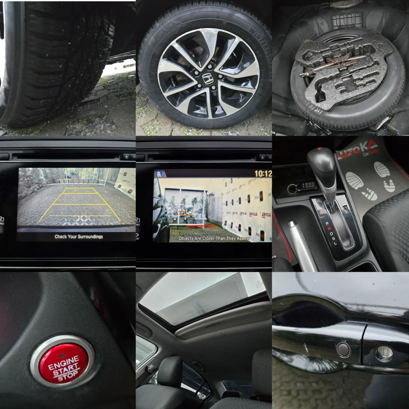 Honda Civic 1.8i-141кс= АВТОМАТ= FACE= 2XCAMERA= KEYLESS, снимка 17 - Автомобили и джипове - 53500157