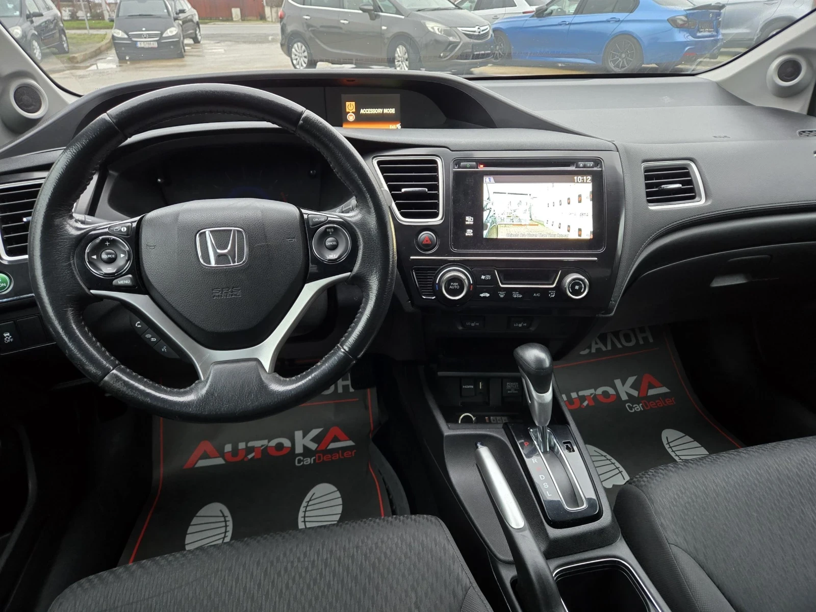 Honda Civic 1.8i-141кс= АВТОМАТ= FACE= 2XCAMERA= KEYLESS, снимка 11 - Автомобили и джипове - 53500157