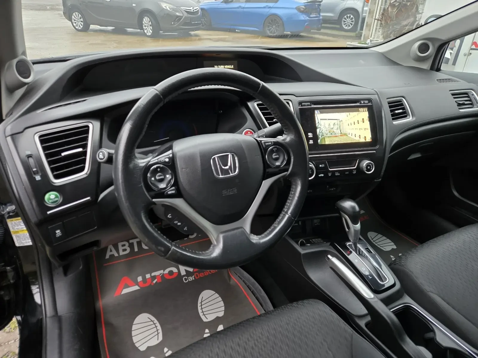 Honda Civic 1.8i-141кс= АВТОМАТ= FACE= 2XCAMERA= KEYLESS - изображение 8