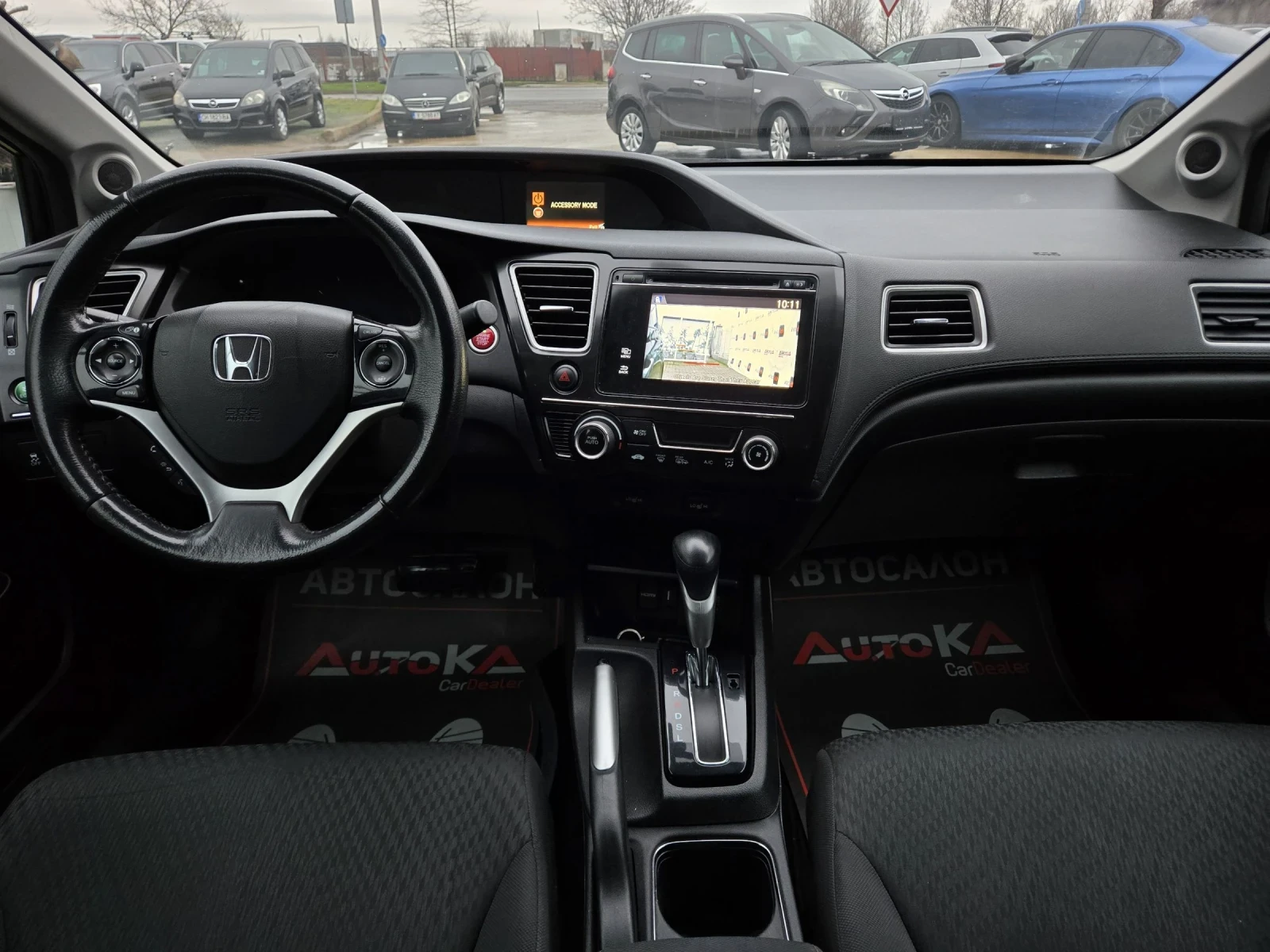 Honda Civic 1.8i-141кс= АВТОМАТ= FACE= 2XCAMERA= KEYLESS, снимка 12 - Автомобили и джипове - 53500157