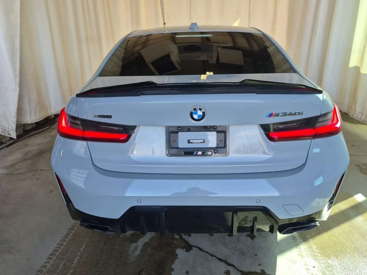 BMW 340  M340I XDRIVE/CARFAX/ПОДГРЕВ/HUD/ШИБЕДАХ, снимка 4 - Автомобили и джипове - 54403529