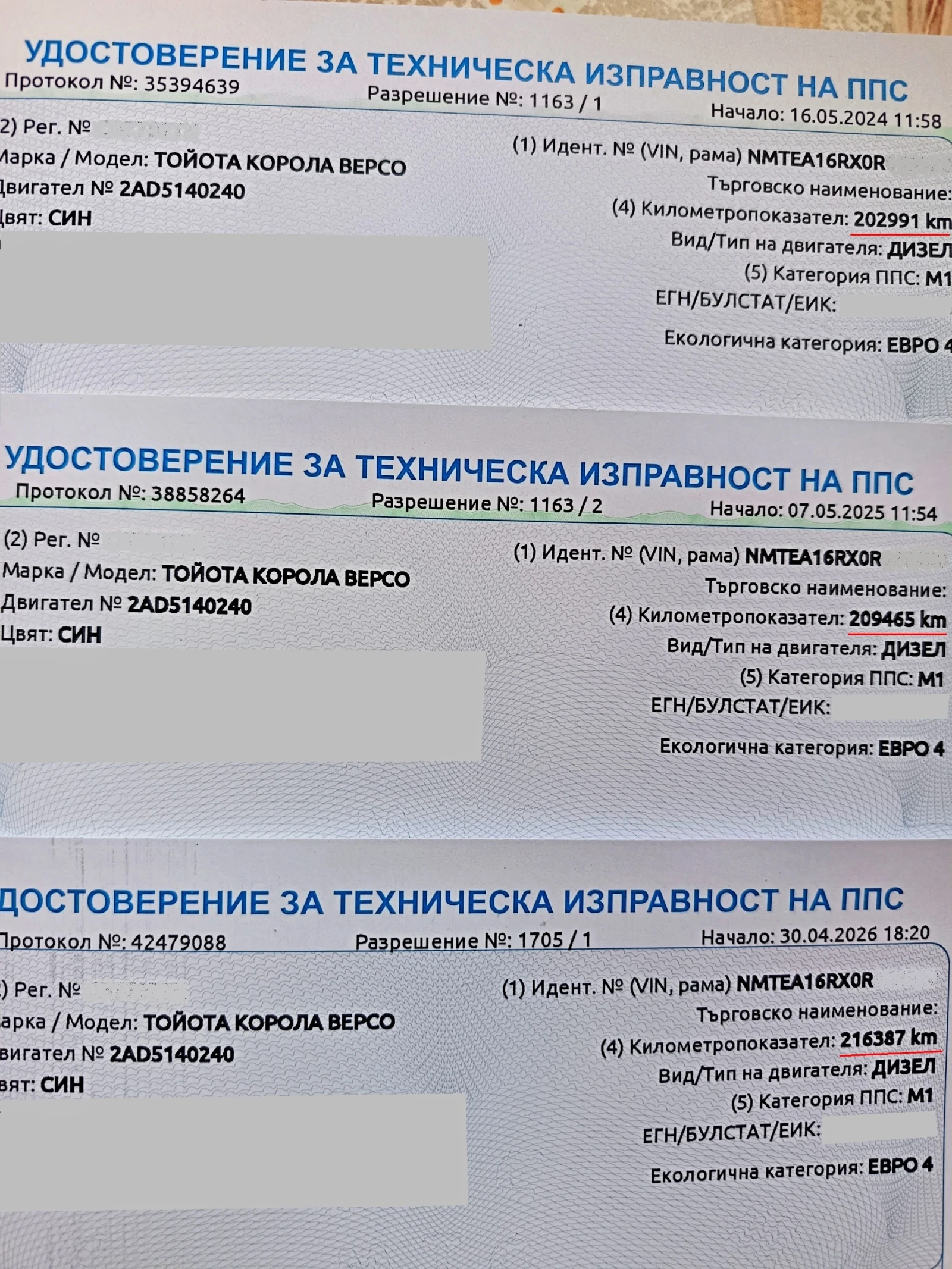 Toyota Corolla verso 2.2 D-4D (136 Hp), снимка 16 - Автомобили и джипове - 54709317