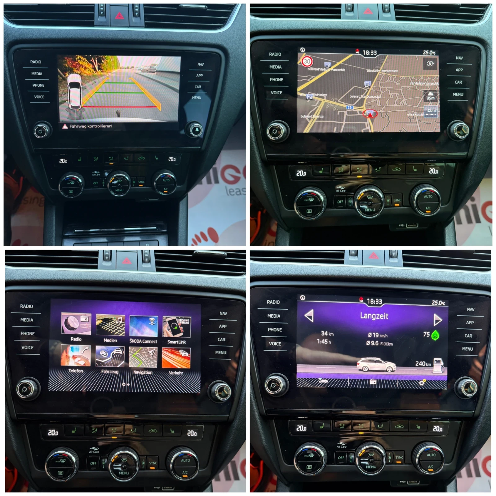 Skoda Octavia 2.0 TDi Full LED / 4x4 / DSG, снимка 12 - Автомобили и джипове - 55631292