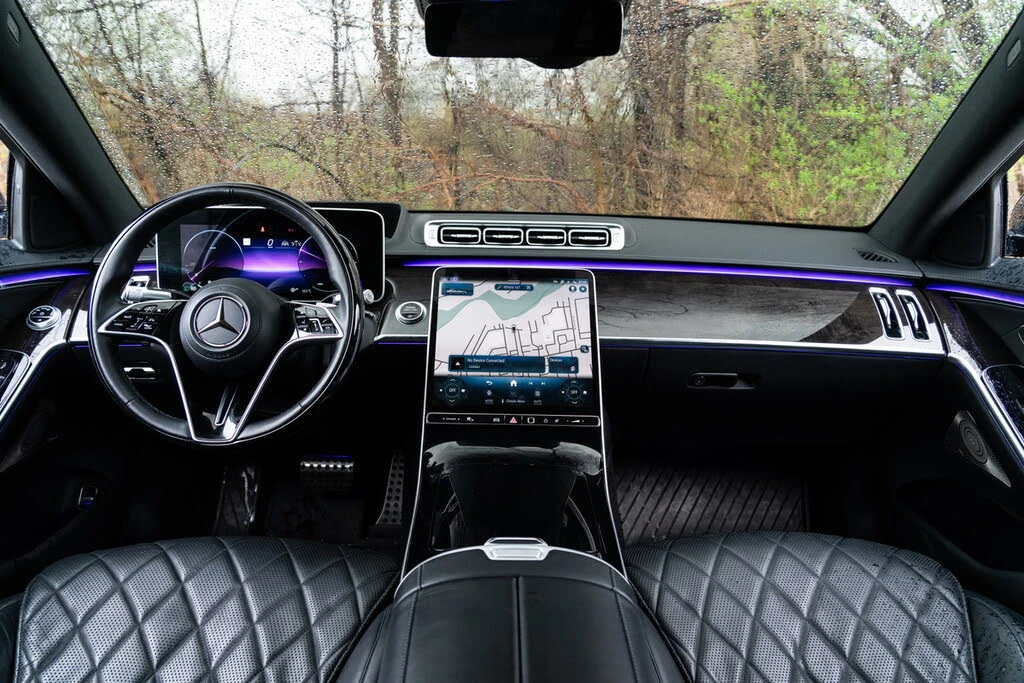 Mercedes-Benz S 580 AMG PK* 360* DIS* ОБДУХ* МАСАЖ* HUD* ХАМЕЛЕОН ФОЛИ, снимка 10 - Автомобили и джипове - 56041923