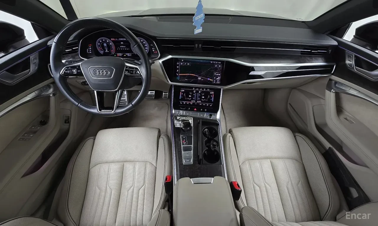 Audi A7 55TFSI* MATRIX* S* LINE* ОБДУХВАНЕ* ДИСТРОНИК* , снимка 8 - Автомобили и джипове - 56130127