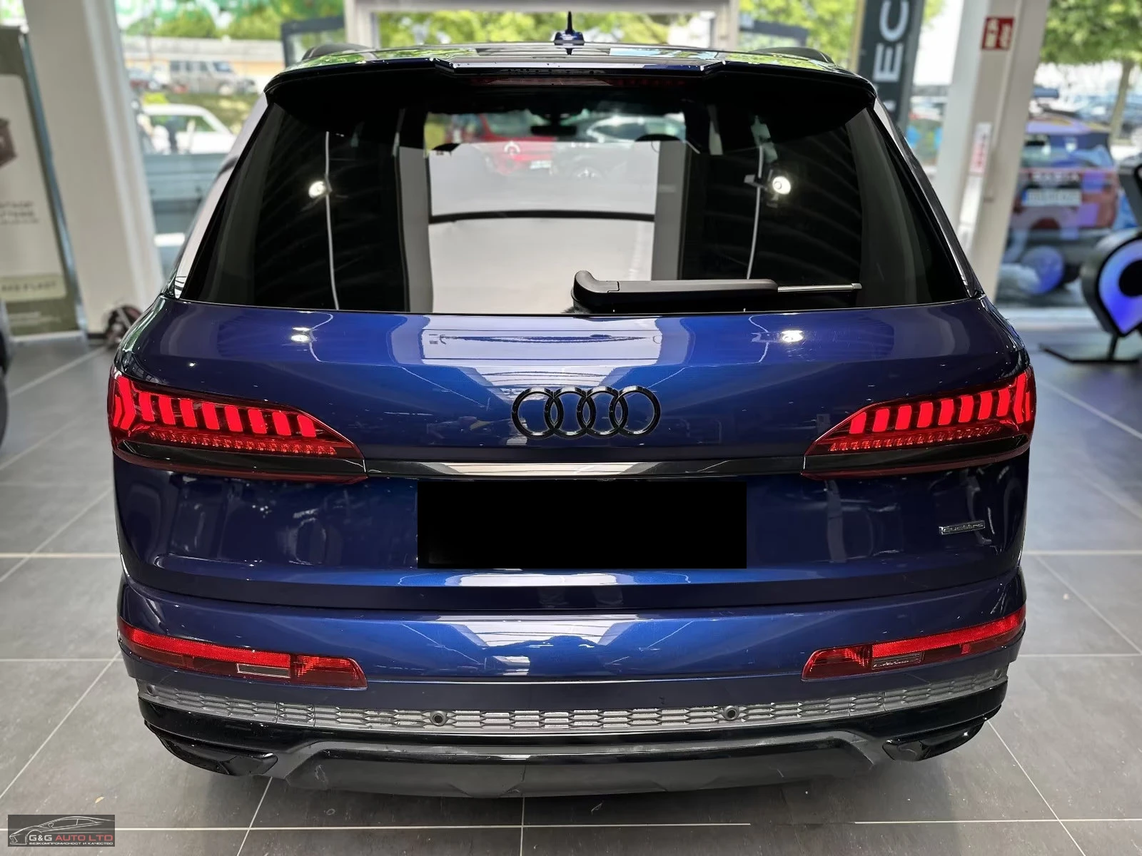 Audi Q7 50TDI/286HP/2S-LINE/PANO/LASER/B&O/360/HUD/778z, снимка 8 - Автомобили и джипове - 55691211