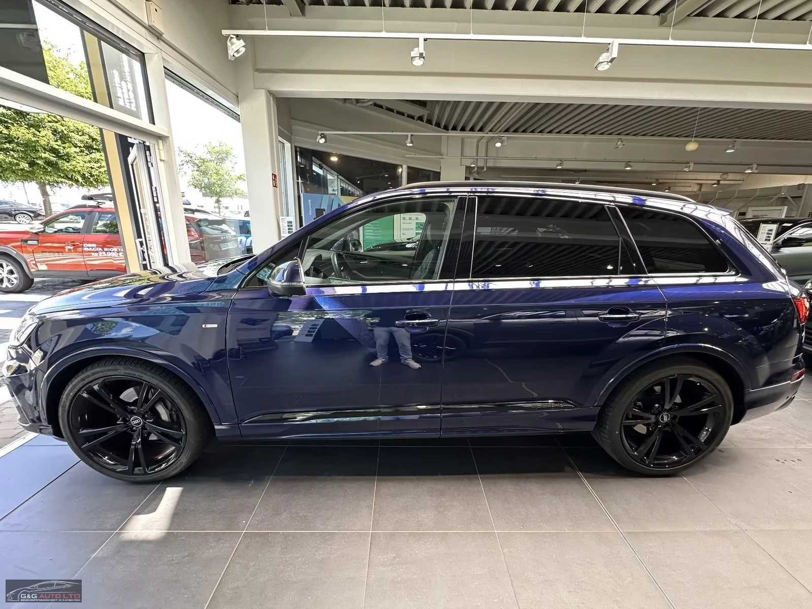 Audi Q7 50TDI/286HP/2S-LINE/PANO/LASER/B&O/360/HUD/778z, снимка 3 - Автомобили и джипове - 55691211