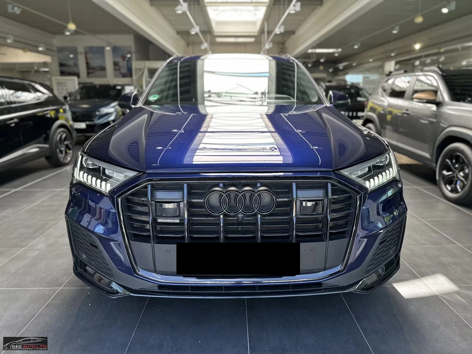 Audi Q7 50TDI/286HP/2S-LINE/PANO/LASER/B&O/360/HUD/778z, снимка 2 - Автомобили и джипове - 55691211