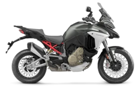 Ducati Multistrada V4 S ESSENTIAL AVIATOR GREY / ICEBER WHITE + SPOKE | Mobile.bg    2