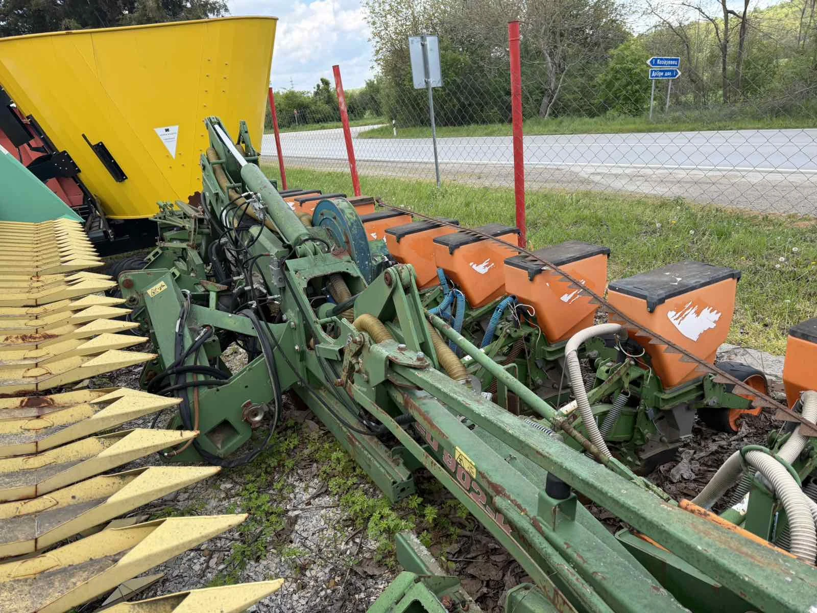 Сеялка Amazone ED902-K, снимка 8 - Селскостопанска техника - 54289921