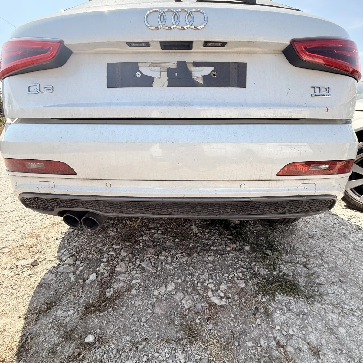 Задна броня Audi Q3 2014 Кросоувър 8U0807067