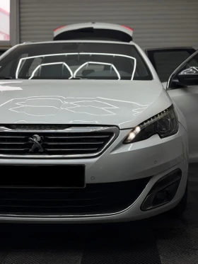 Peugeot 308 GT-Line, бяла перла, 2.0hdi автоматик, серв.ист., снимка 1