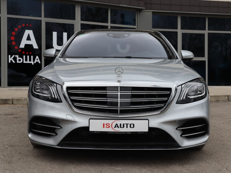 Mercedes-Benz S 560 AMG/4Matic/Burmester/360Камера/Обдухване, снимка 2 - Автомобили и джипове - 48973939