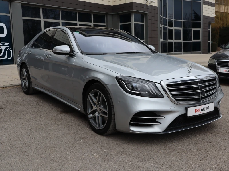 Mercedes-Benz S 560 AMG/4Matic/Burmester/360Камера/Обдухване, снимка 3 - Автомобили и джипове - 48973939