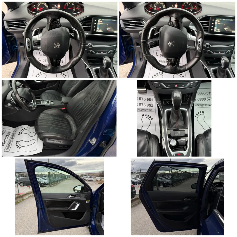 Peugeot 308 2.0-GT-line-156.000km-FULL-NAVI-KAMERA-PANORAMA, снимка 15 - Автомобили и джипове - 52501617