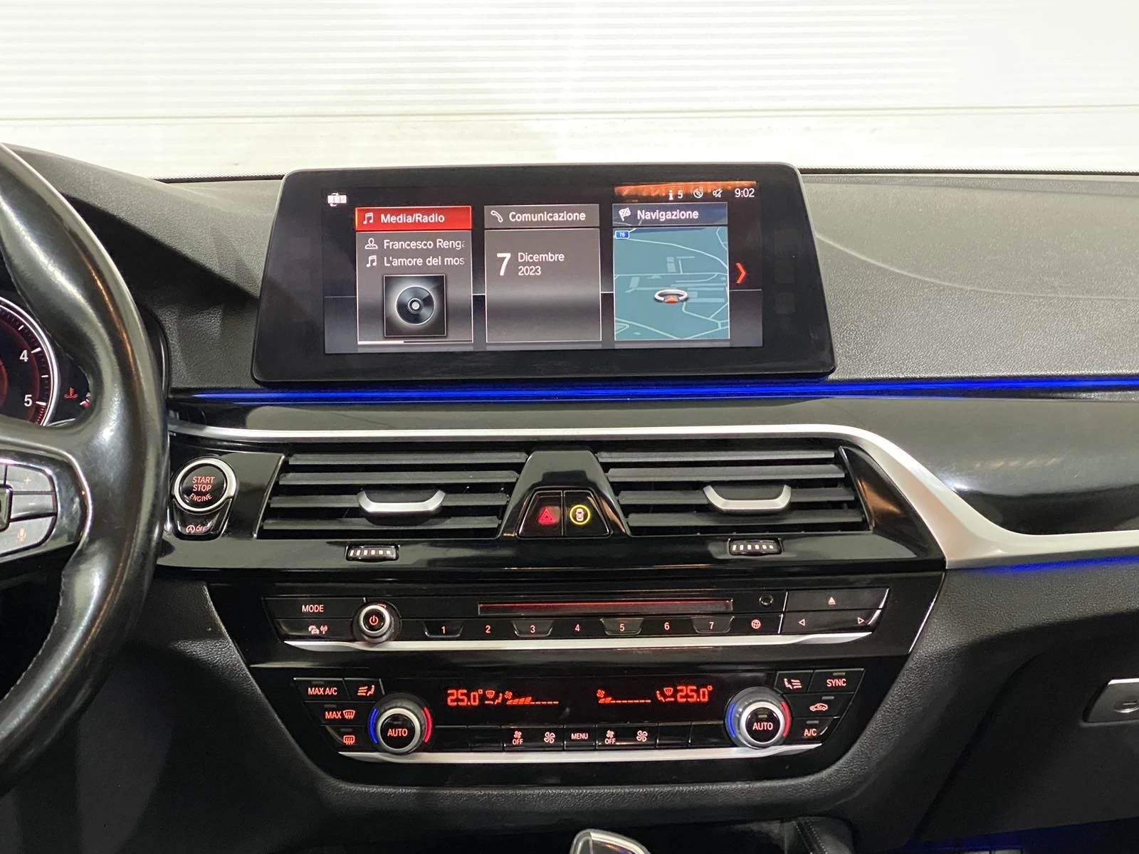 BMW 520 D * LUXURI LINE* NAVI* AMBIENTLight* DIGITAL*  | Mobile.bg   11