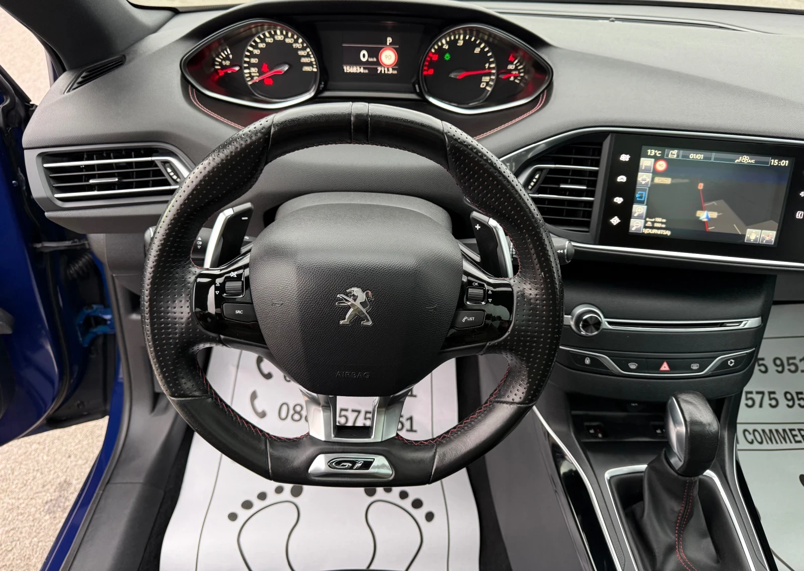 Peugeot 308 2.0-GT-line-156.000km-FULL-NAVI-KAMERA-PANORAMA - изображение 8