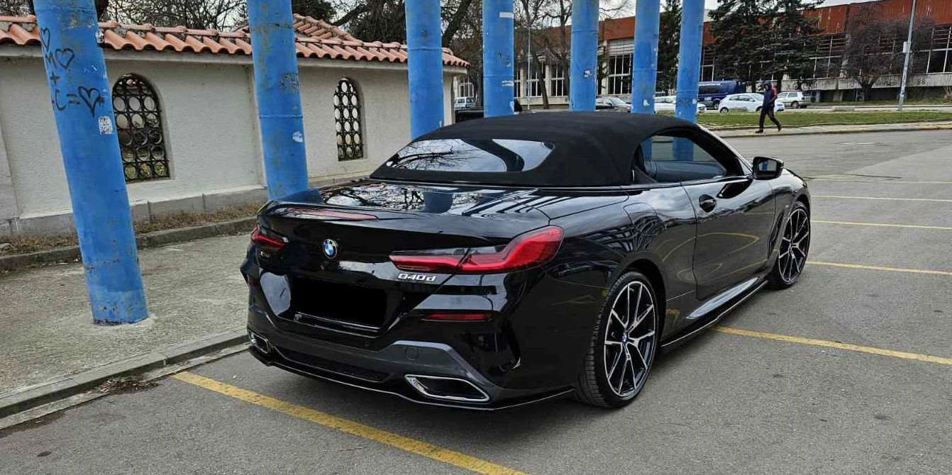 BMW 840 d Cabrio xDrive M-Paket, снимка 15 - Автомобили и джипове - 54899400