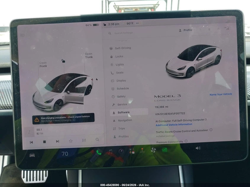 Tesla Model 3 Long Range/Mid Range, снимка 7 - Автомобили и джипове - 55272194