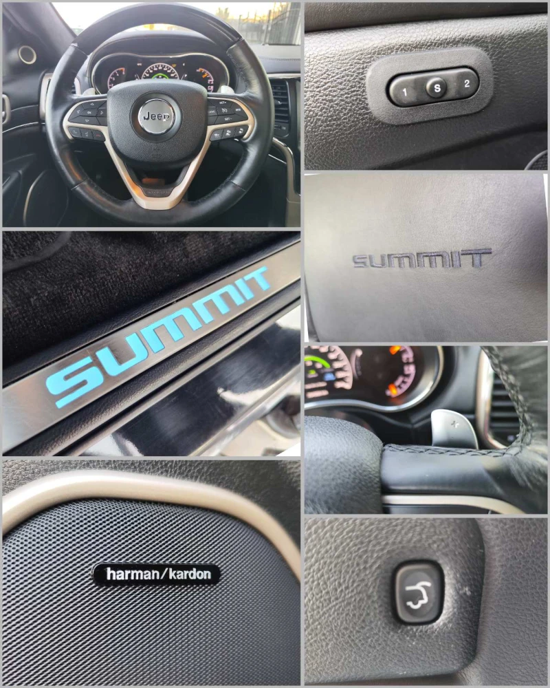 Jeep Grand cherokee * 3.0 CRD* SUMMIT, снимка 17 - Автомобили и джипове - 53114536