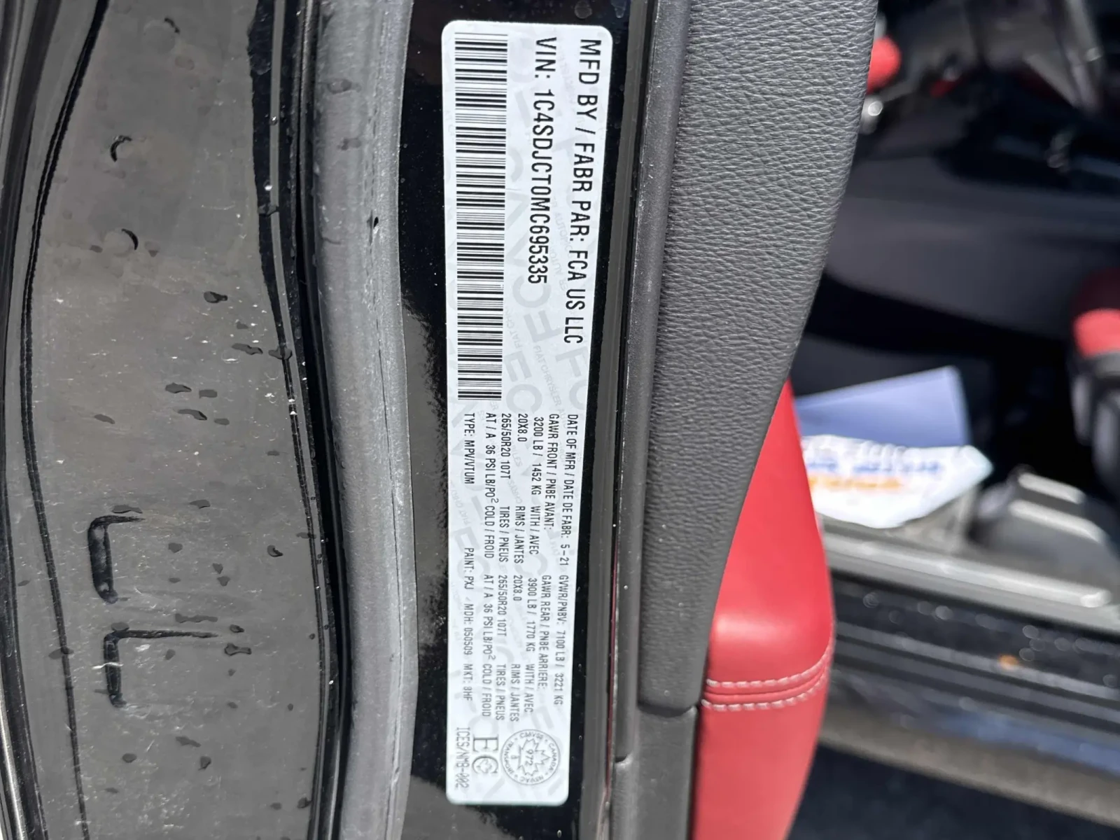 Dodge Durango R/T AWD * 2КЛЮЧА * ПАНОРАМА * CARFAX * АВТО КРЕДИТ, снимка 12 - Автомобили и джипове - 55101109