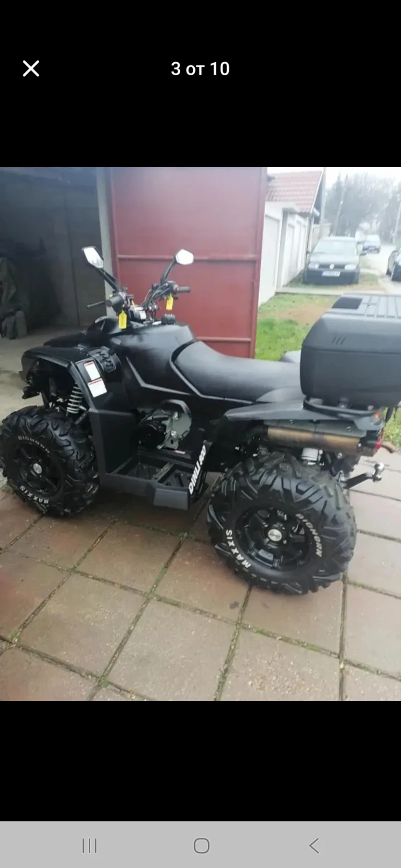 Dinli Centhor 4x4, снимка 2 - Мотоциклети и мототехника - 50765852