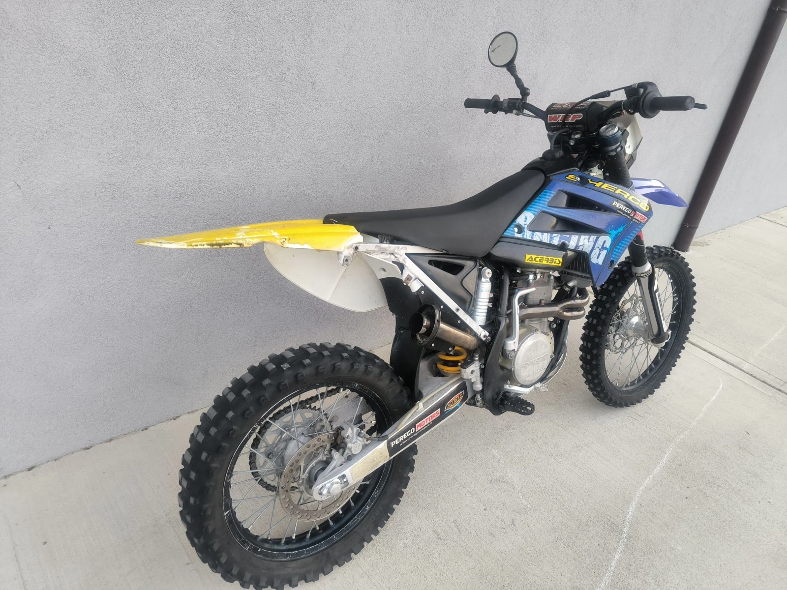 Sherco 4 Stroke 450i, 2008 година, Стартер и манивела  - изображение 3