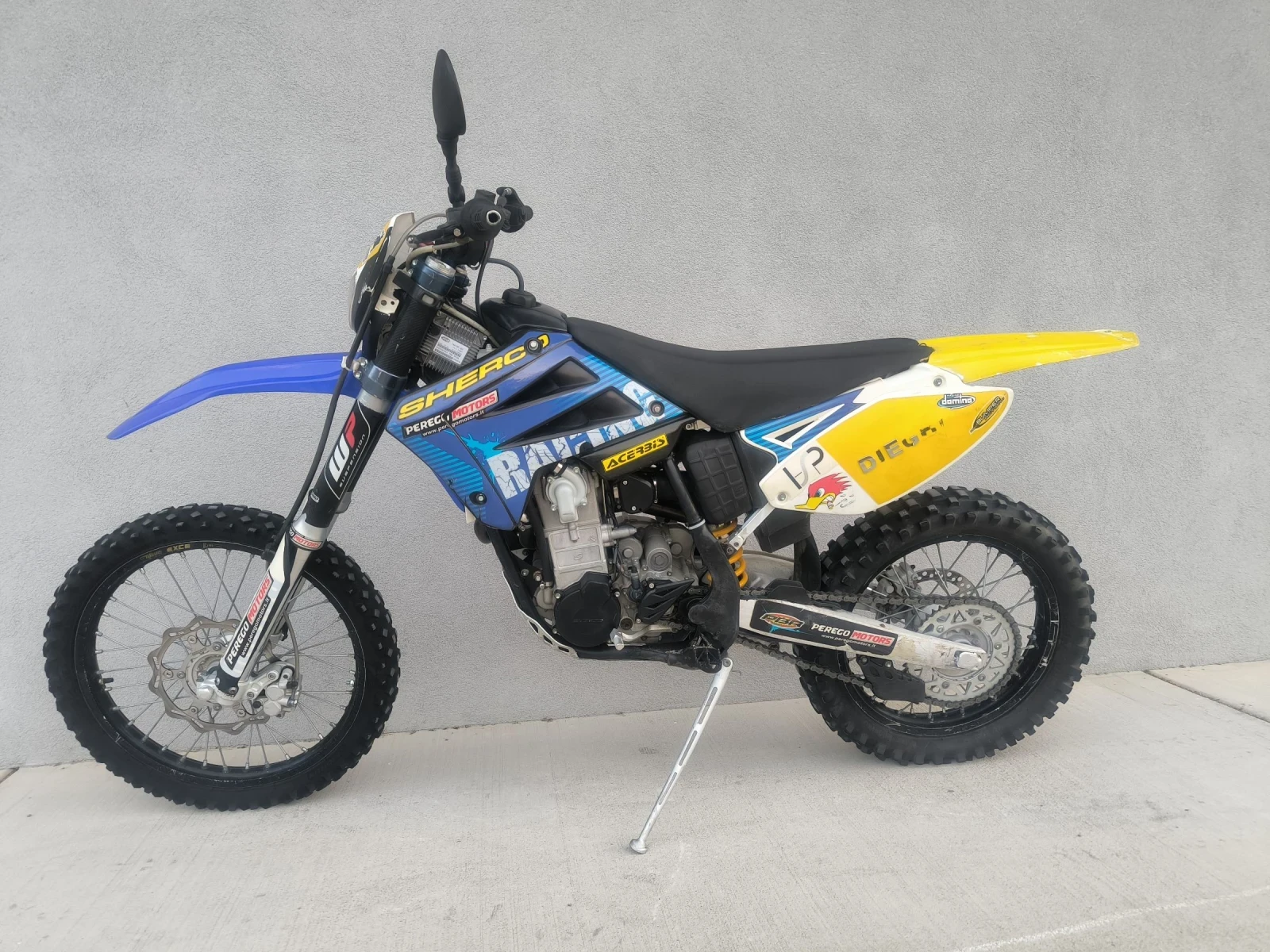 Sherco 4 Stroke 450i, 2008 година, Стартер и манивела  - изображение 4