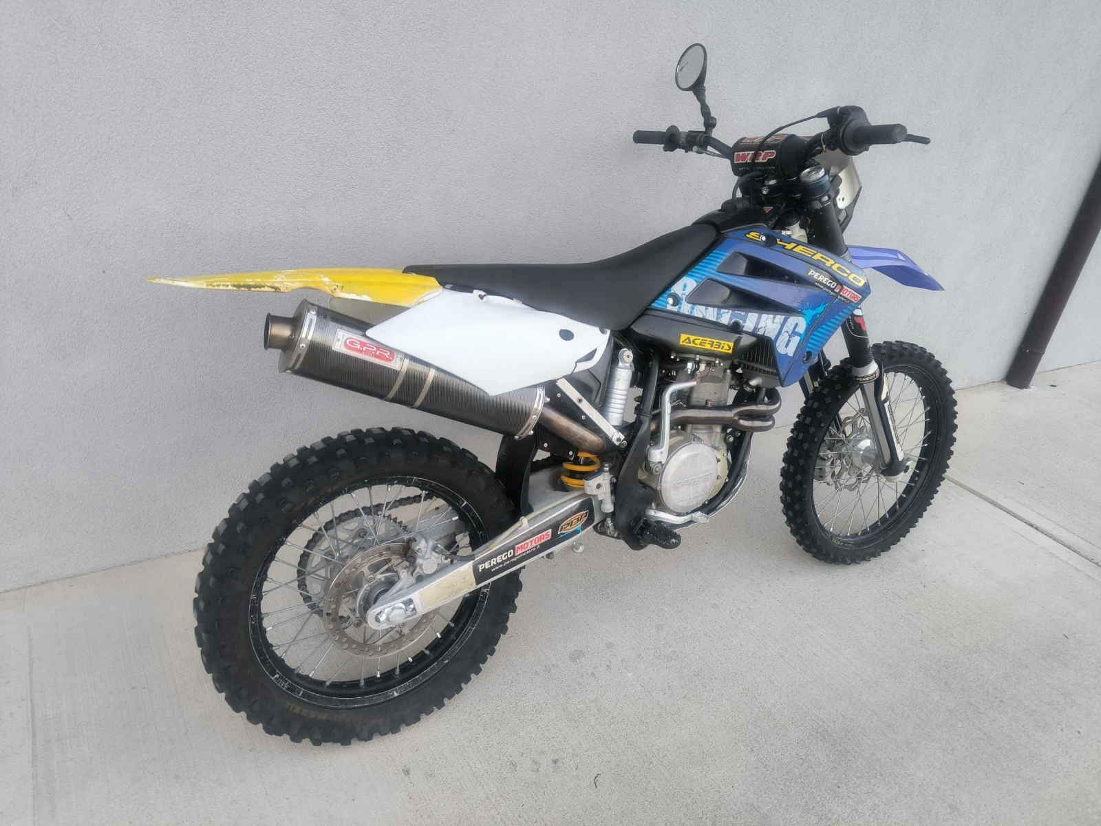 Sherco 4 Stroke 450i, 2008 година, Стартер и манивела  - изображение 3
