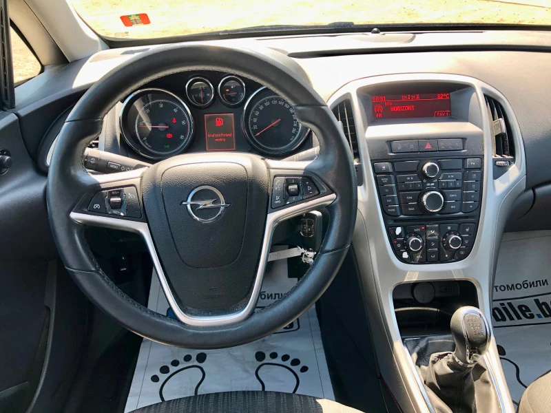 Opel Astra 1.7cdti-110к.с.!EU5! , снимка 10 - Автомобили и джипове - 42055196