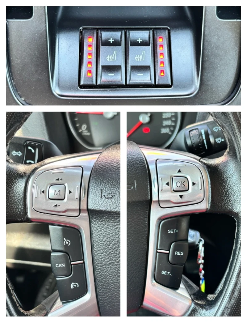 Ford Galaxy 2.0TDCI/PODGREV/TOP, снимка 9 - Автомобили и джипове - 51651967