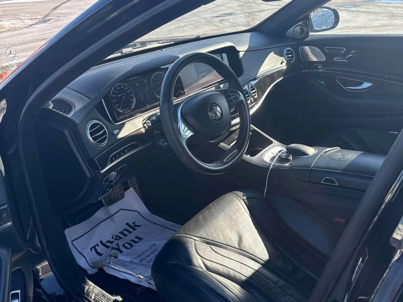 Mercedes-Benz S 63 AMG 4MATIC * МАСАЖИ * ДИСТРОНИК * ОБДУХВАНЕ * , снимка 7 - Автомобили и джипове - 53345011