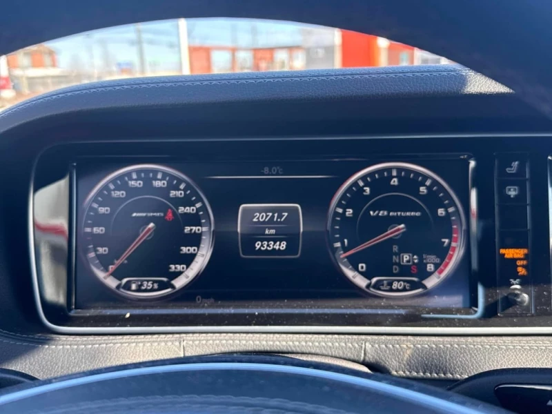 Mercedes-Benz S 63 AMG 4MATIC * МАСАЖИ * ДИСТРОНИК * ОБДУХВАНЕ * , снимка 9 - Автомобили и джипове - 53345011