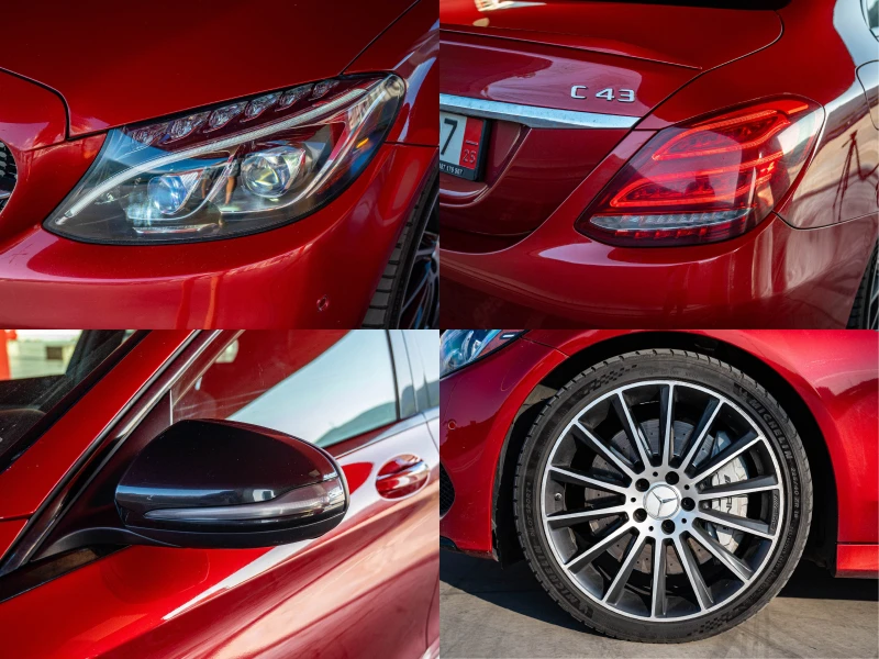 Mercedes-Benz C 43 AMG * Pano * Camera * лизинг, снимка 16 - Автомобили и джипове - 51215994