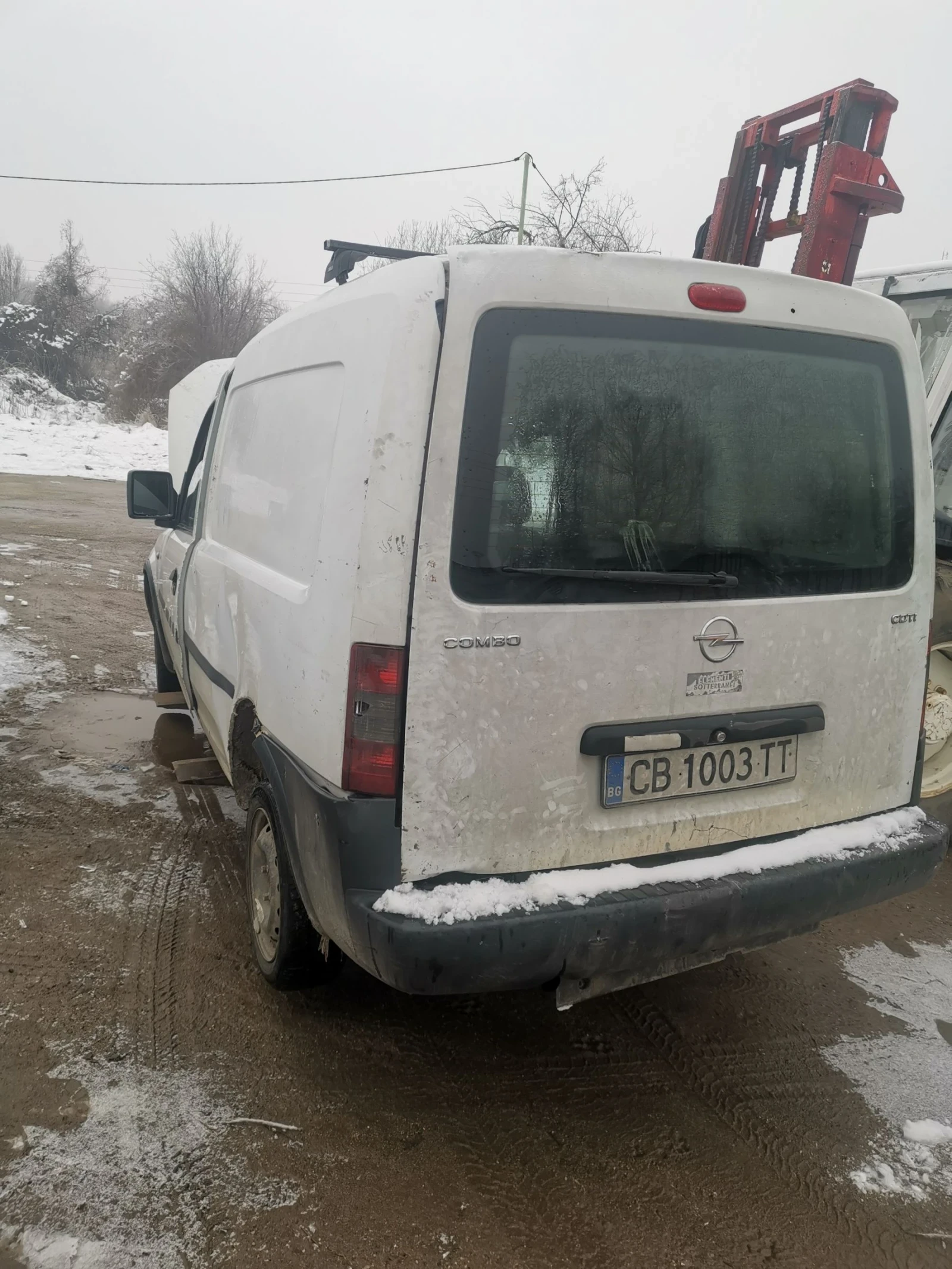 Opel Combo НА ЧАСТИ!!! 1.7cdti 2бр. - изображение 5