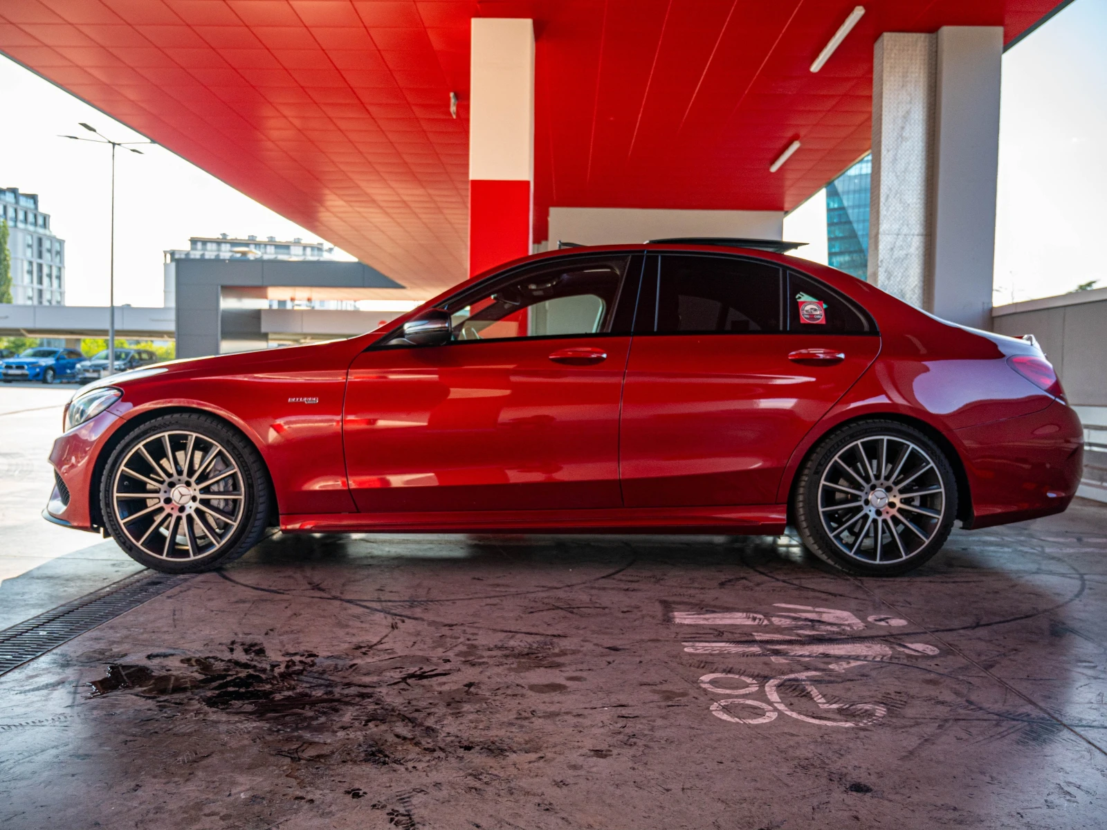 Mercedes-Benz C 43 AMG * Pano * Camera * БЕЗ ПЪРВОНАЧАЛНА ВНОСКА - изображение 3