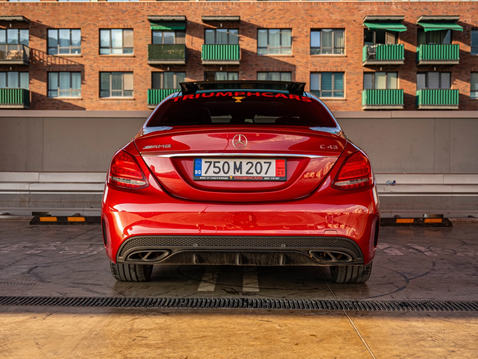 Mercedes-Benz C 43 AMG * Pano * Camera * БЕЗ ПЪРВОНАЧАЛНА ВНОСКА - изображение 5