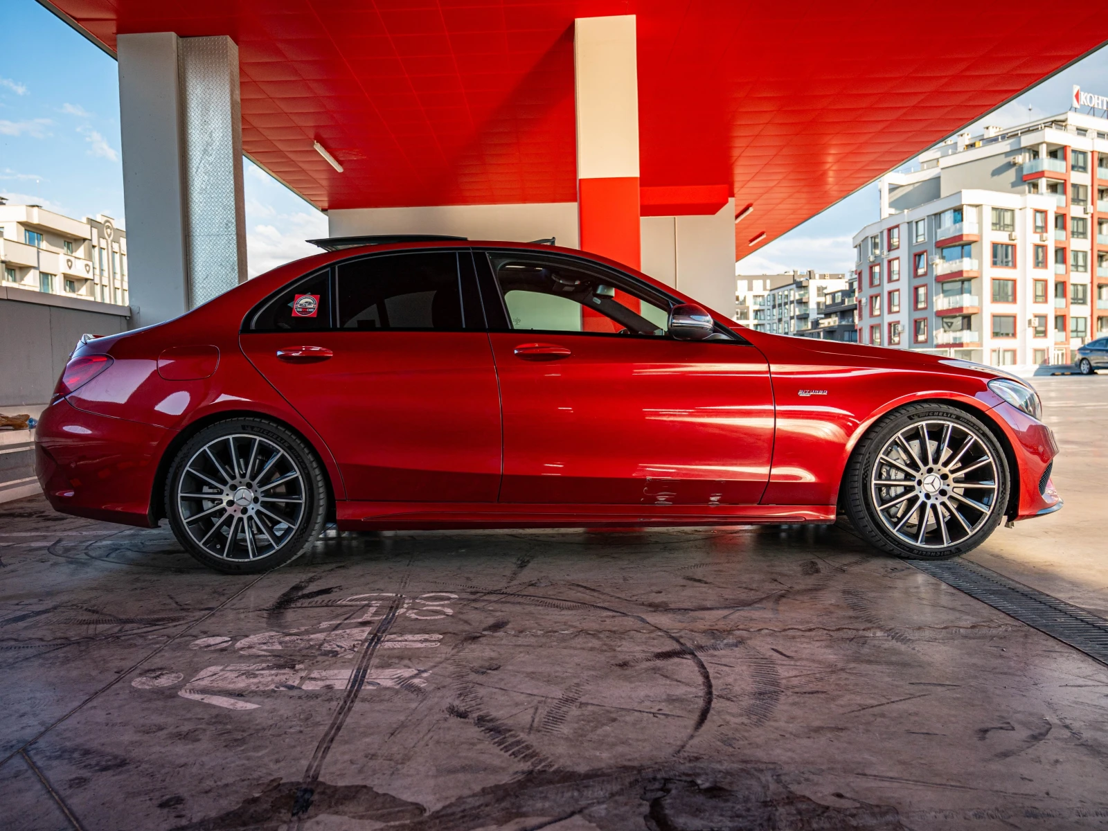 Mercedes-Benz C 43 AMG * Pano * Camera * БЕЗ ПЪРВОНАЧАЛНА ВНОСКА - изображение 8