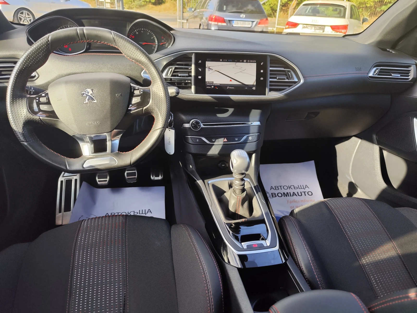 Peugeot 308 1.2T* GT-LINE* LED* NAVI* CAMERA* 80000km!* , снимка 7 - Автомобили и джипове - 55947579