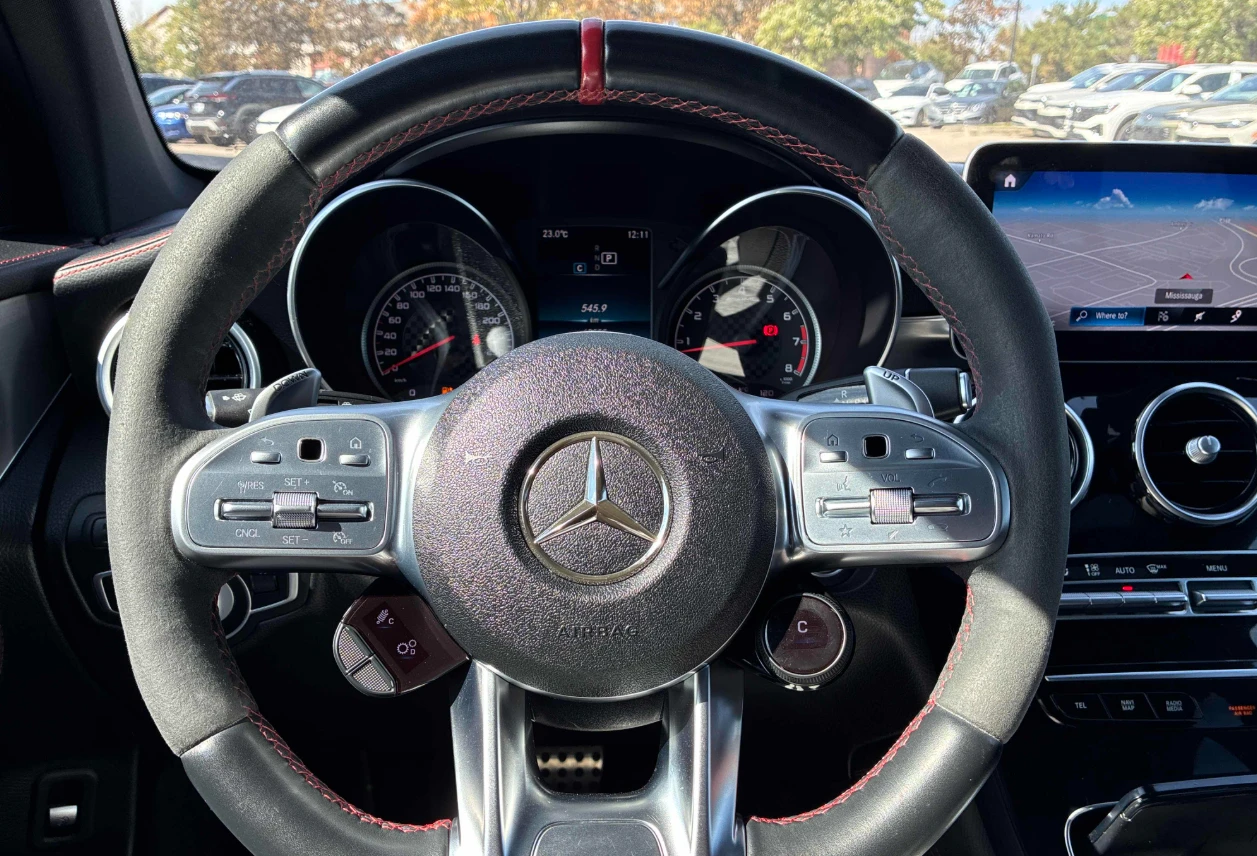 Mercedes-Benz GLC 43 AMG 4M* 50k km* CAM* Подгрев* BURMERSTER* ПАМЕТ* , снимка 9 - Автомобили и джипове - 56191332